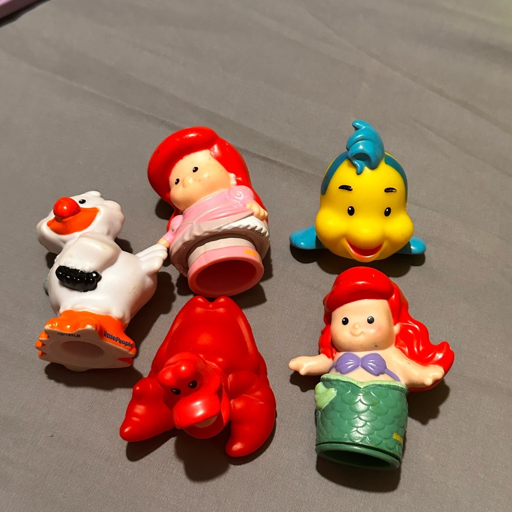 Fisher price little people little mermaid set of 5